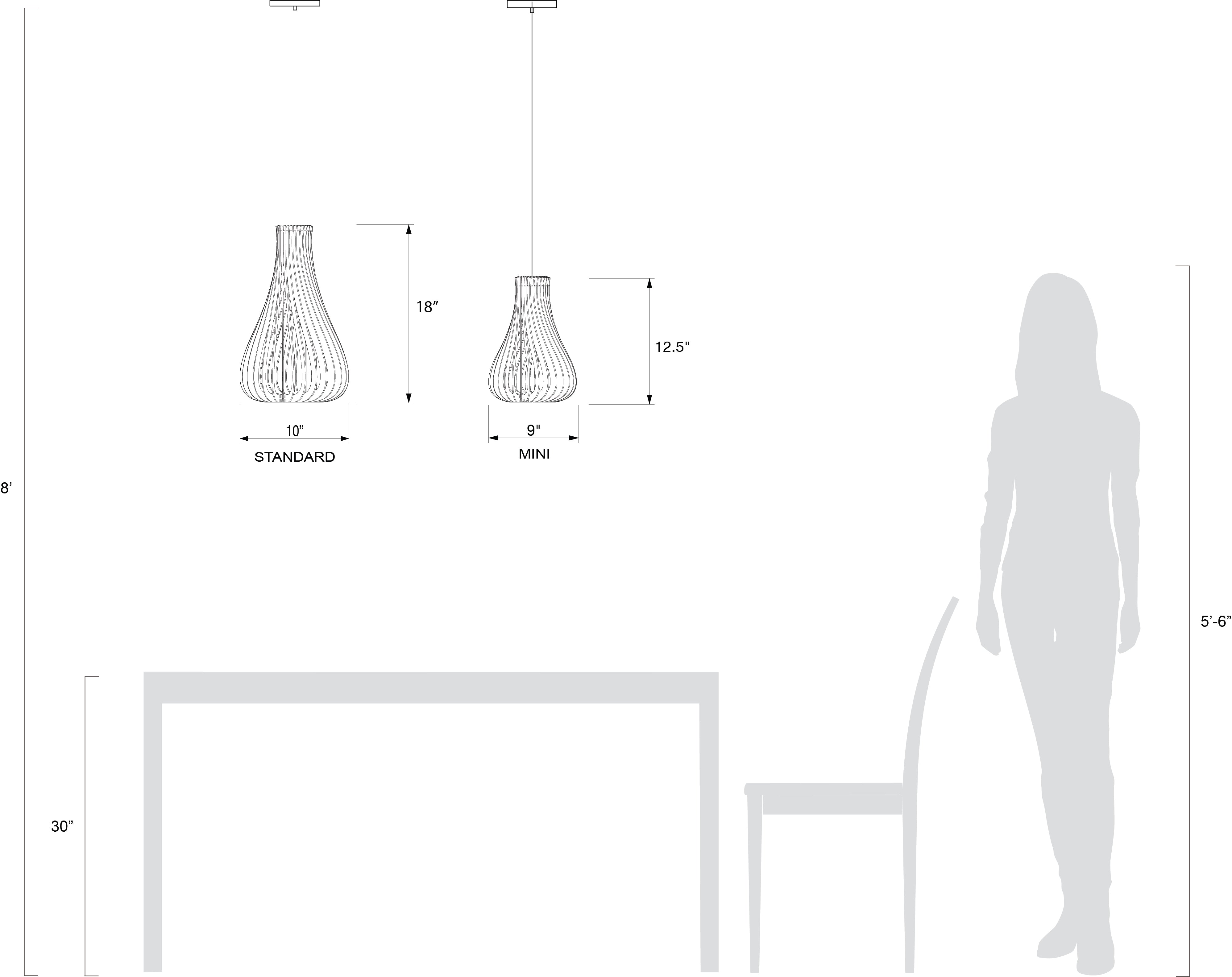 Meringue, Pendant Light, Knock On Wood Creations, Knock On Wood